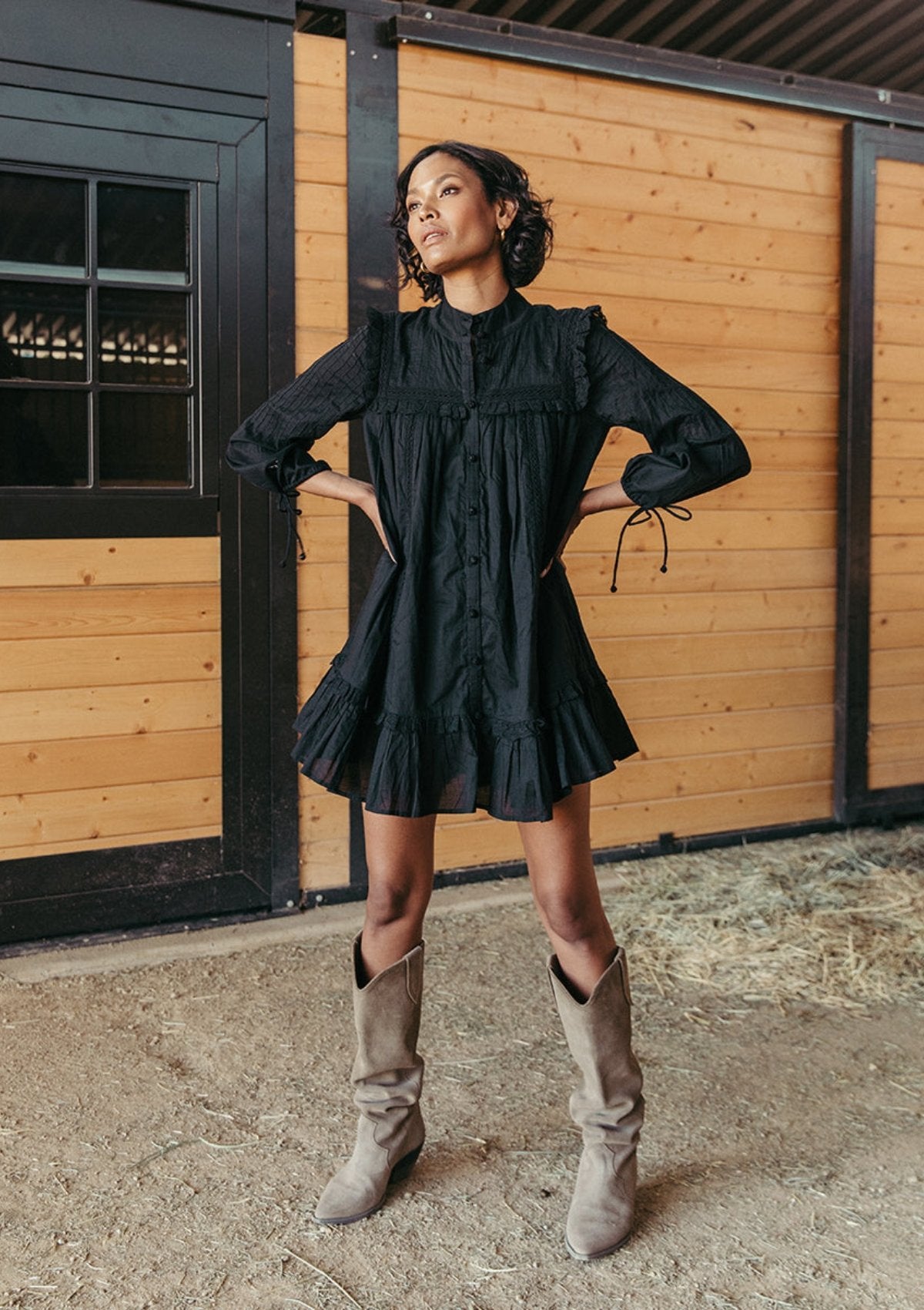 cleobella-abby-mini-dress-black-dress-georgia-kate