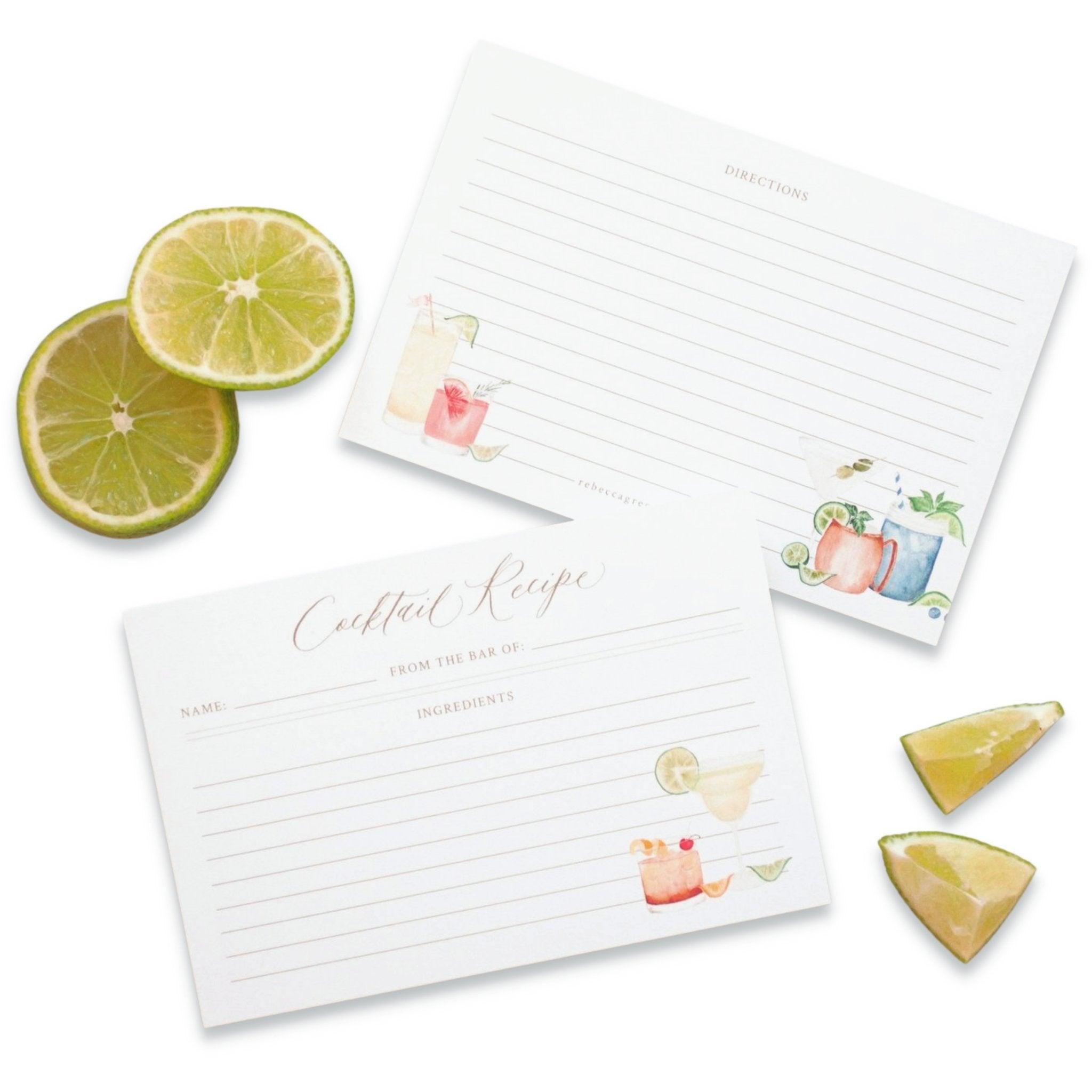 georgia-kate-cocktail-watercolor-recipe-cards-Georgia-Kate