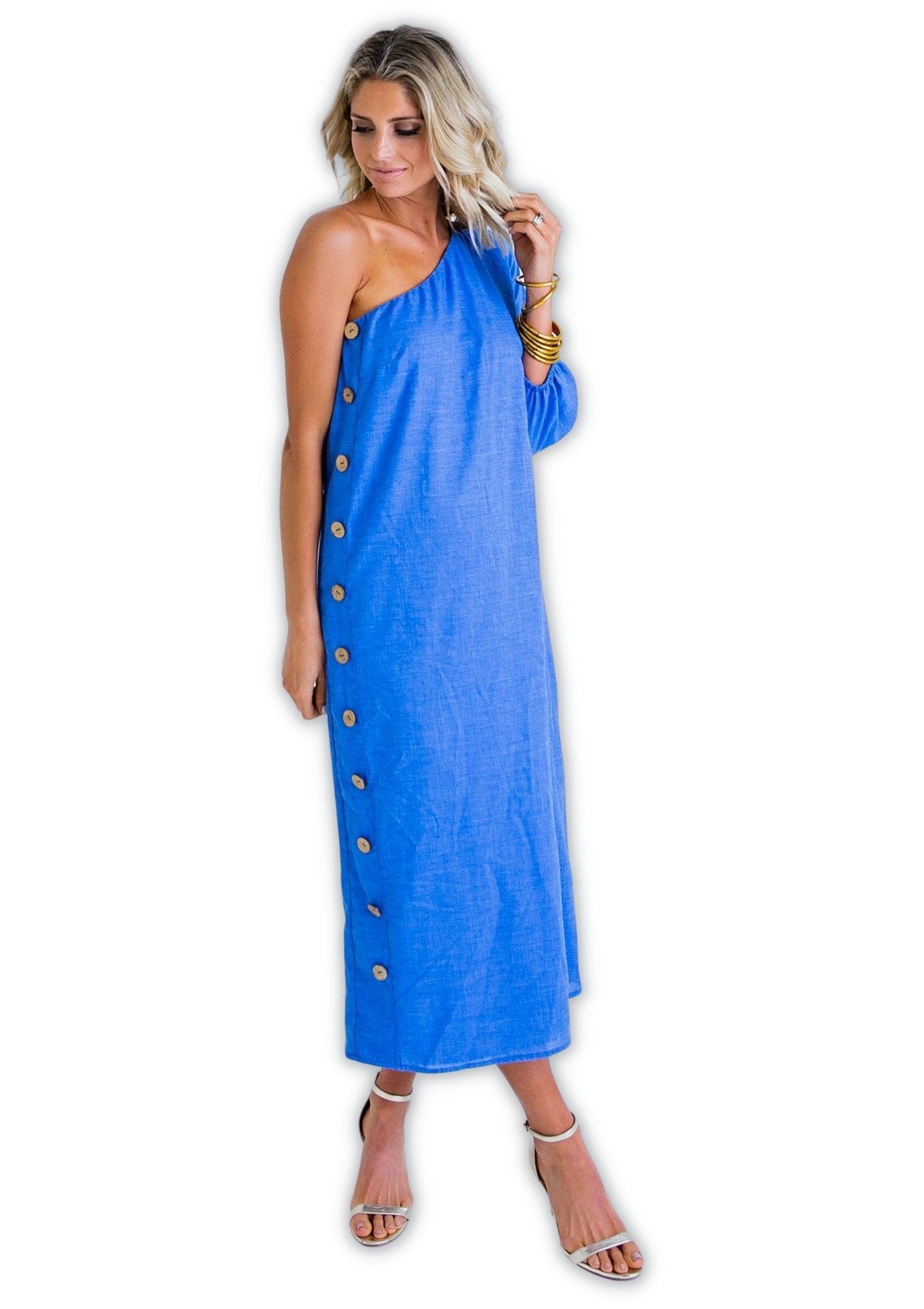 Karlie Mara One Shoulder Dress - Georgia Kate Karlie Mara One Shoulder Dress - Georgia Kate