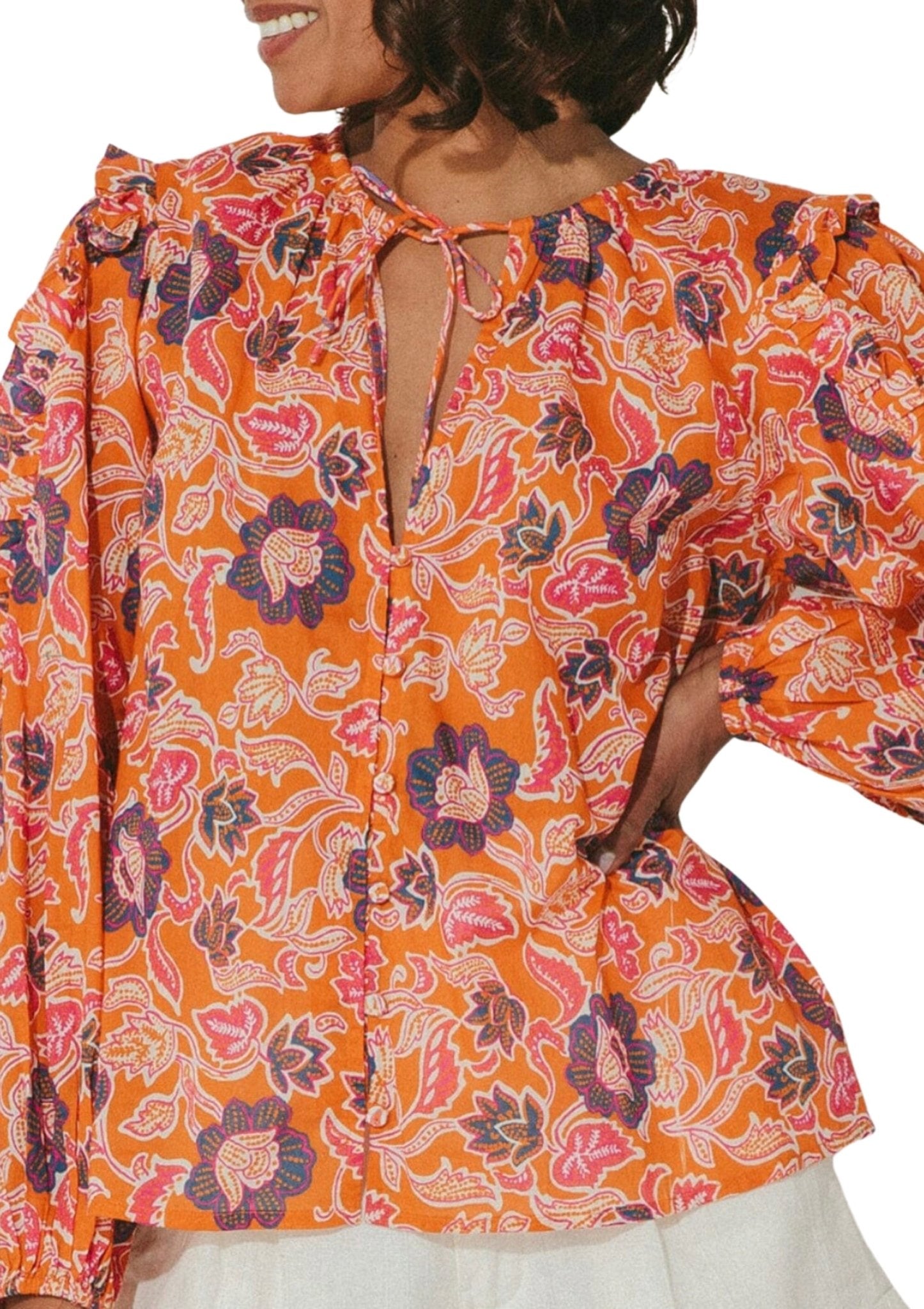 Cleobella-talia-button-front-blouse-tropique-tops-blouse-georgia-kate