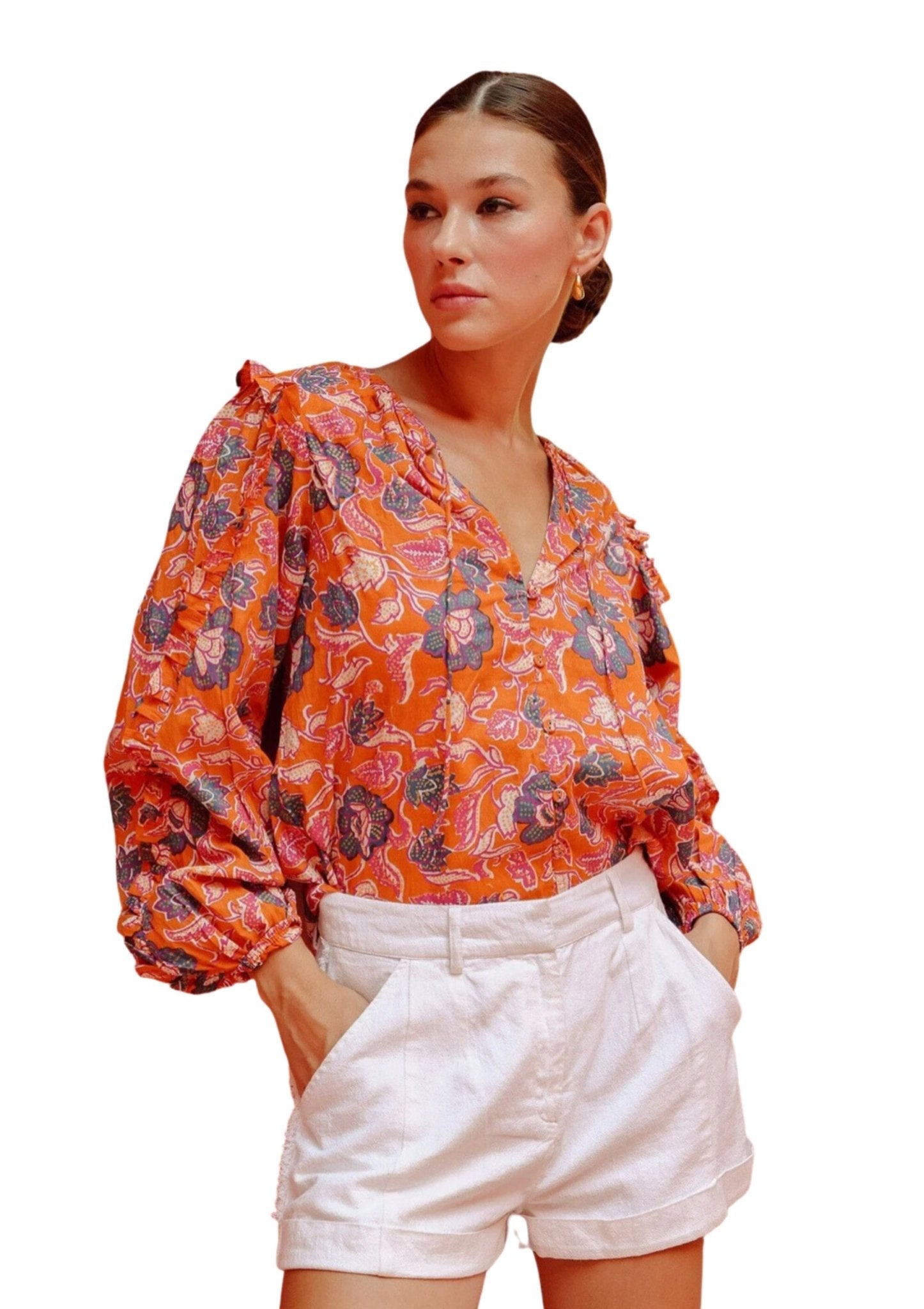 Cleobella-talia-button-front-blouse-tropique-tops-blouse-georgia-kate