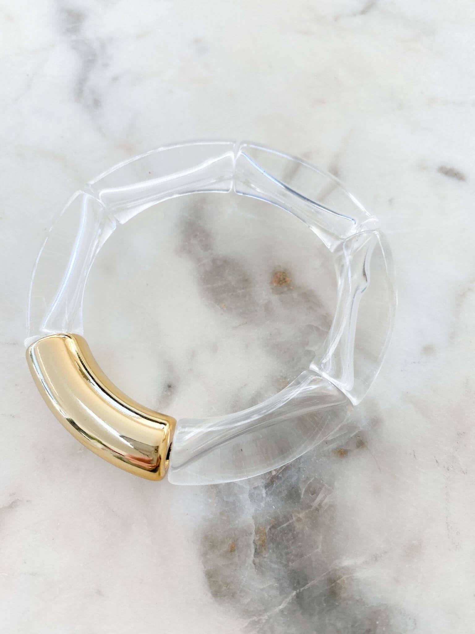 georgia-kate-boutique-artisan-made-clear-gold-acrylic-bamboo-bangle-accessories-jewelry-bracelets