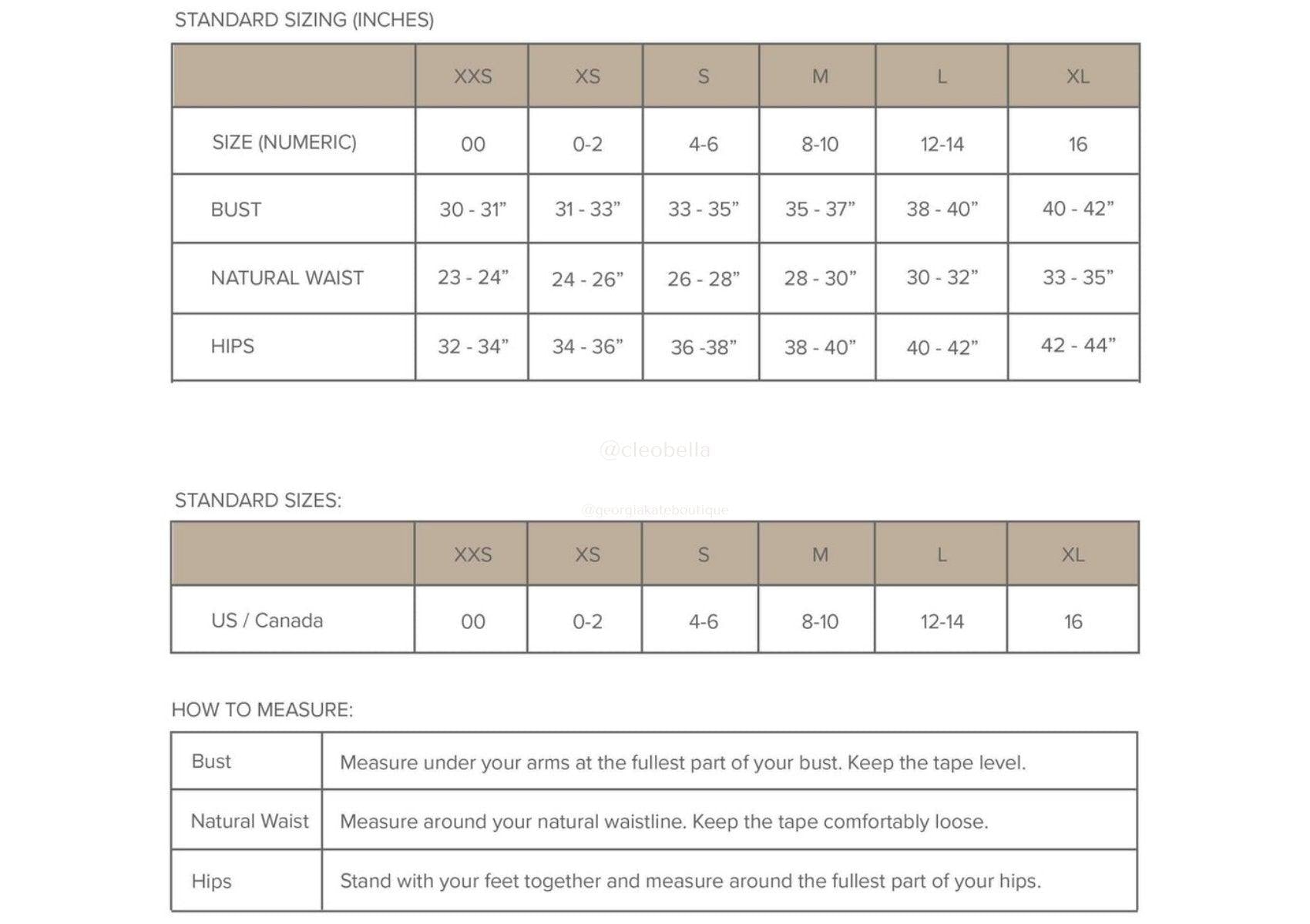 Boutique moschino discount size chart