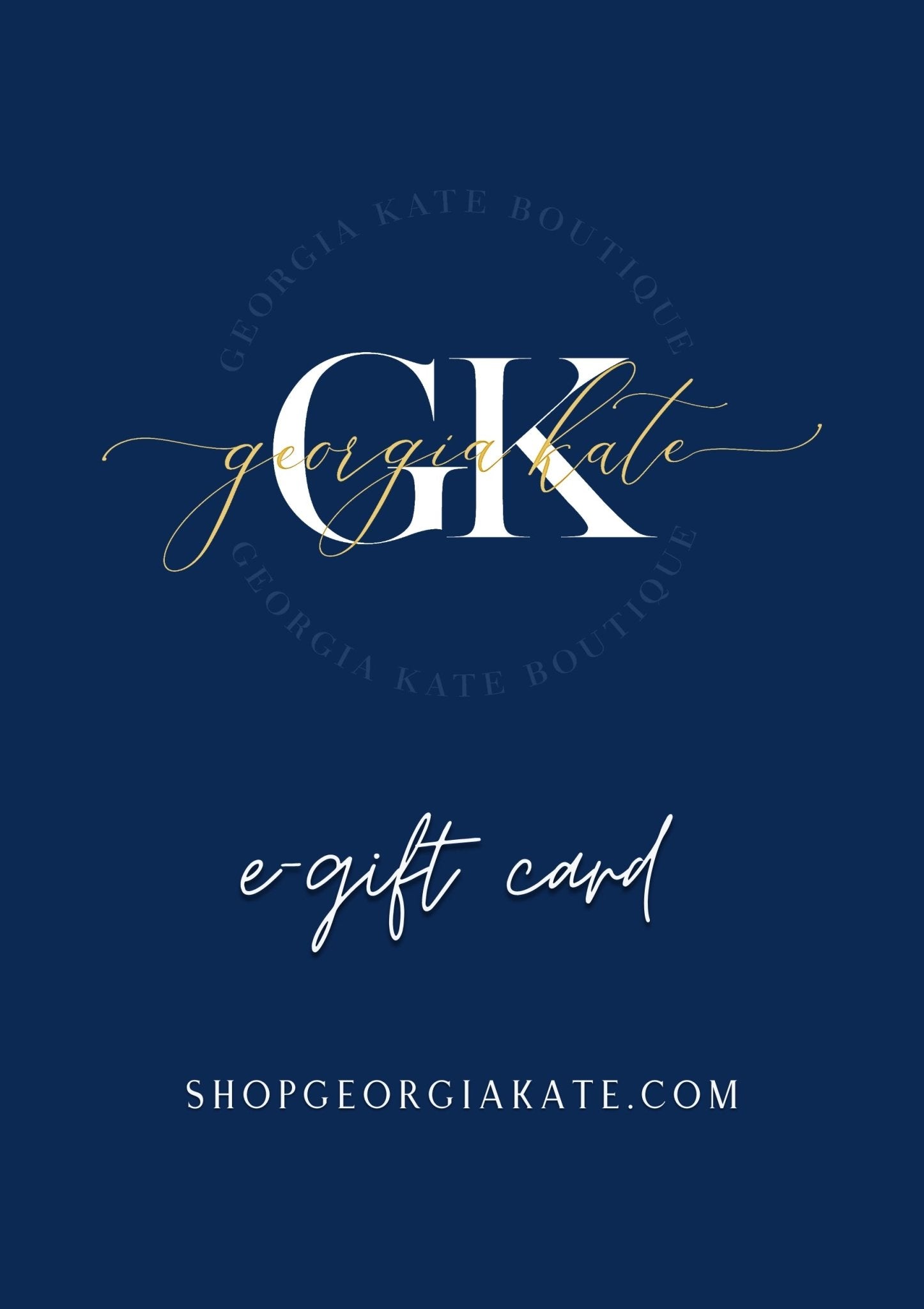 Gift Card-Georgia Kate